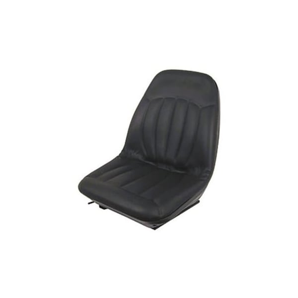 Loader Parts Source Operator Vinyl Seat w/ Slide Tracks to Replace Bobcat OEM 6669135 6669135 - main