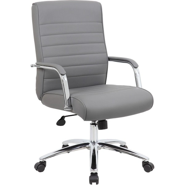 Boss Modern Executive Conference Chair, Grey B696CRB-GY - main