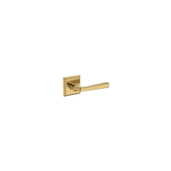 Baldwin Residential Door Levers Full Dummy Right Hand Lifetime Brass FDKINTSR003 - main