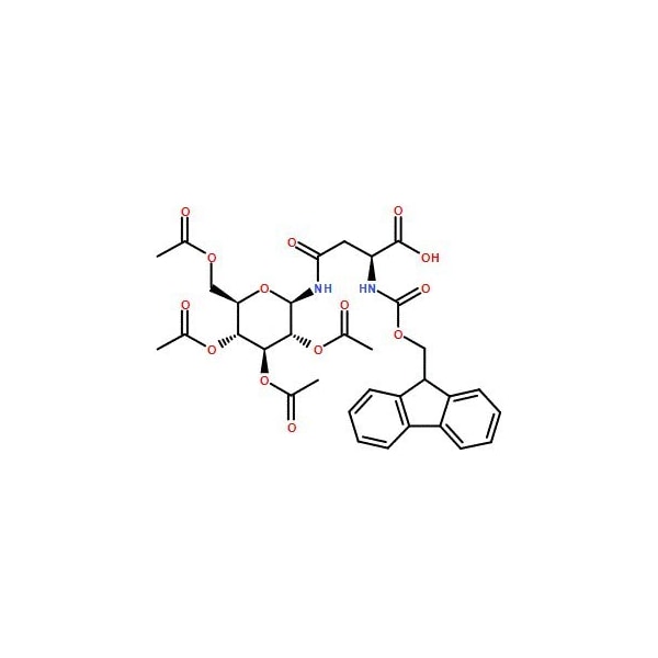 Ak Scientific Fmoc-L-Asn(beta-D-Glc(Ac)4)-OH (100mg), CAS 154395-64-9 AG1009-100mg - main