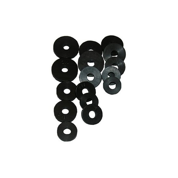 Larsen Supply Co Beveled Washer, Fits Bolt Size 3/8 in 6 PK 02-1123 - main