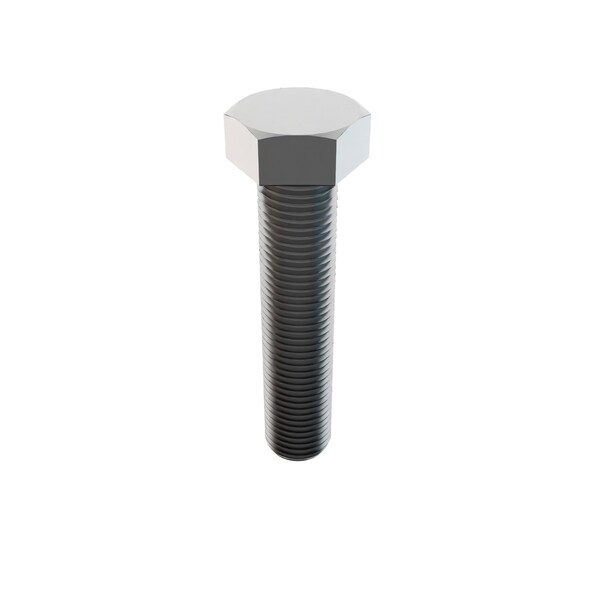 Zoro Select Not Graded, 3/8"-24 Hex Head Cap Screw, Plain Stainless Steel, 1-3/4 in L MS35308-365D - main
