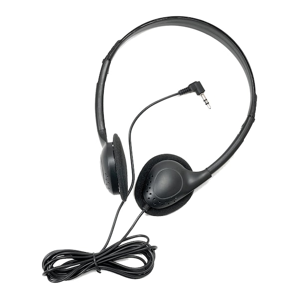 Crest Healthcare Stereo Headphones, 6 Ft. Cord, Plastic Headband And Rotating Earpiece 115127 - main