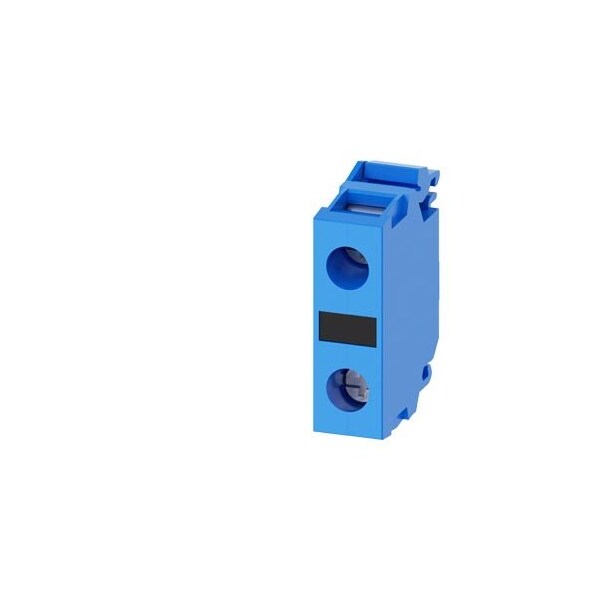 Siemens Support terminal, blue, screw terminal, for front plate mounting 3SU1400-1DA50-1AA0 - main