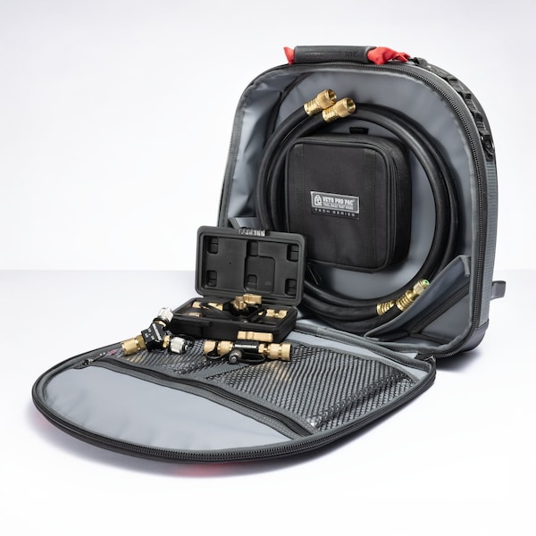 Malco MalcoEdge Turboflow Vacuum Kit, Dual in Veto Hose Hauler Bag HHK2 - main