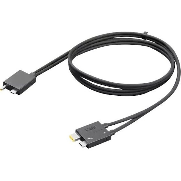 Lenovo Thunderbolt 4 WorkStation Dock Split Cable 0.7m 4X91K16970 - main