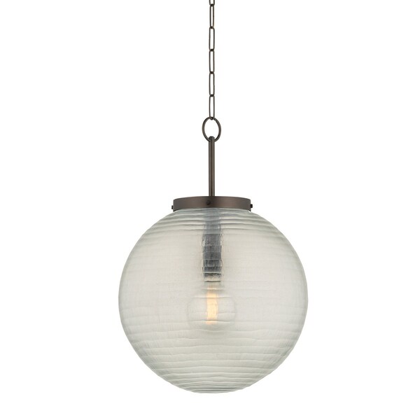 Hudson Valley Lighting Falls Mills 20 in. Pendant Distressed Bronze 9920-DB - main