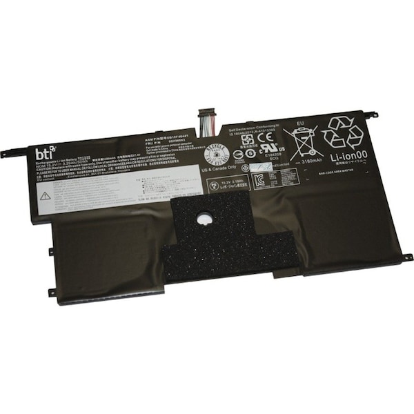 Battery Technology BTI Battery - For Notebook - Battery Rechargeable - 3355 mAh - 15.2 V DC 00HW003-BTI - main