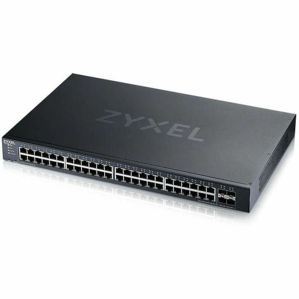 Zyxel HYBRID NEBULAFLEX 48 PORT GBE L3 WEB MANAGED SWITCH + 4 SFP+ 10G FIBER PORTS (52 TOTAL XGS1935-52 - main