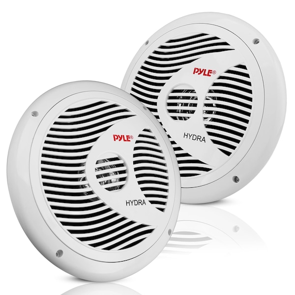 Pyle 6.5 Inch Dual Marine Speakers PLMR60W - main