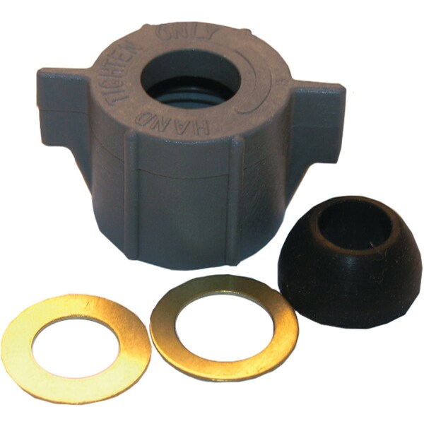 Westlake Pipe & Fittings 5/8''x1/2'' Plastic Ballcock Coupling Nut 03-1843 - main