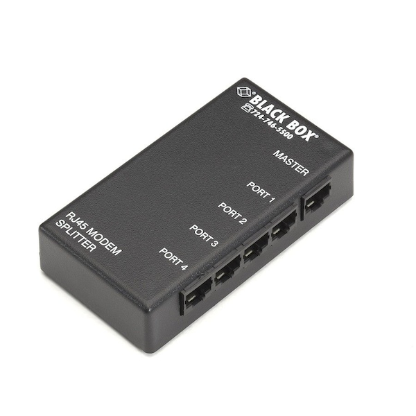 Black Box 4 Port Modem Splitter Rs232-Rj45 Format TL421A - main
