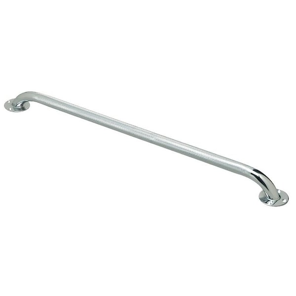 Medline Grab Bar, 250 lb, Steel, Chrome MDS86024CHR - main