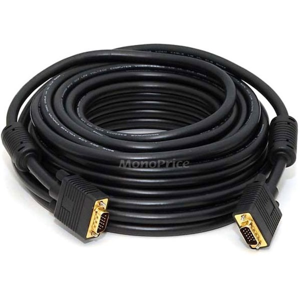 Monoprice Super VGA M/M CL2 Rated Cable w/ Ferrites (Gold Plated), 50ft 3572 - main