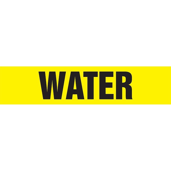Accuform ASME ANSI PIPE MARKER WATER RPK733SSH - main