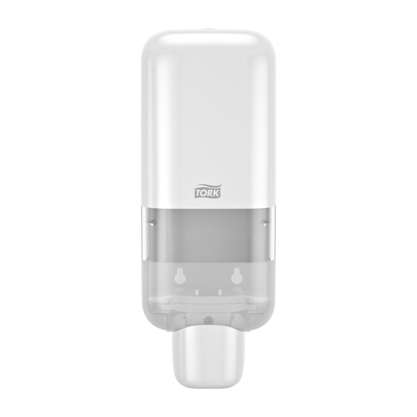 Tork Soap and Sanitizer Dispenser, White, Wall 581500 - main
