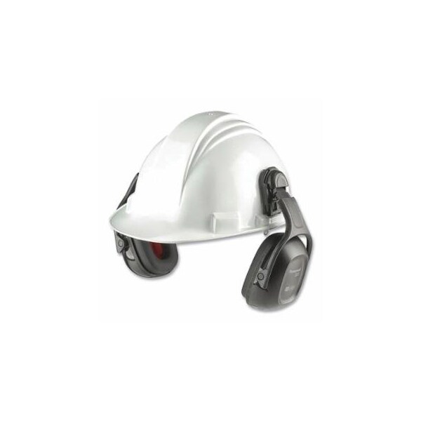 Howard Leight VeriShield, 100 Series Passive Earmuffs, 25 dB, Black, Hard Hat, VS120DH 154-1035201-VS - main