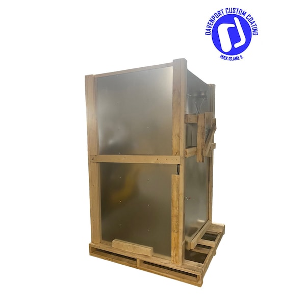 Davenport Custom Coatings 4X4X7 ELECTRIC BATCH POWDER COATING OVEN 447EBO - main