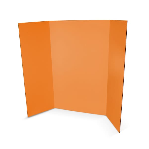 Flipside 36 x 48 1 Ply Orange Project Board Pack of 24 30062-24 - main