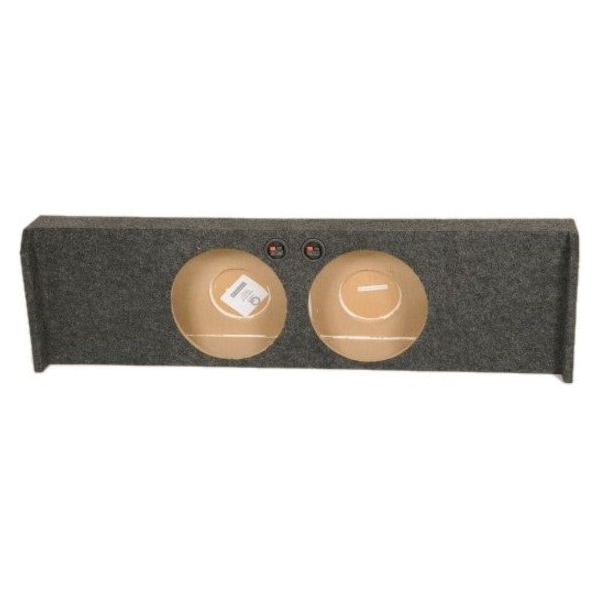 Q Power Qpower FORD10 2009DF 10 in. Dodge Downfire Unloaded Speaker Box Enclosure for Ford; Black FORD10 2009DF - main