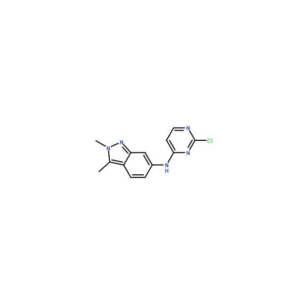 Ak Scientific N-(2-Chloropyrimidin-4-yl)-2, 3-dimethyl-2H-indazol-6-amine (1g), CAS 444731-74-2 X3179-1g - main