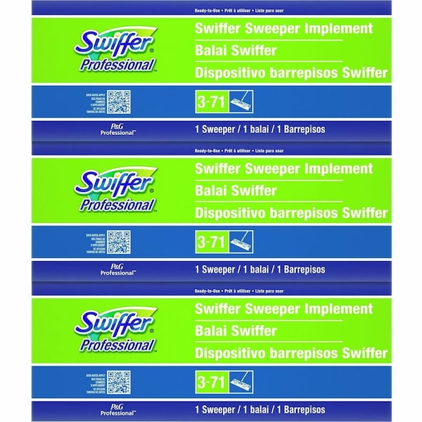Swiffer 46 in L Mops, White, Cloth, PK3 09060CT - main