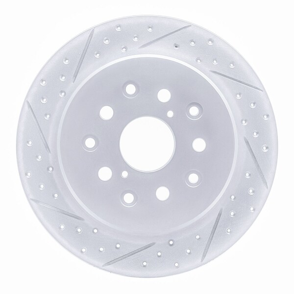 Dynamic Friction Co DFC Geoperformance Rotor - Drilled and Slotted 830-75007L - main