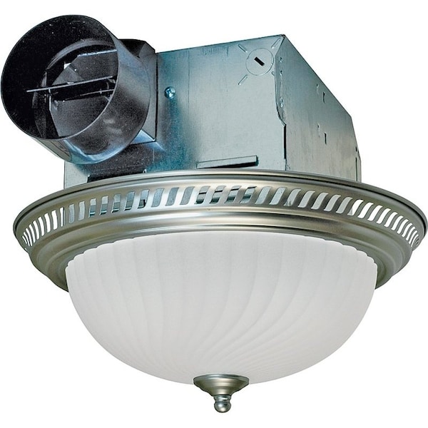 Air King America Air King Drlc702 Exhaust Fan, 1.6 A, 120 V, 70 Cfm Air, 4 Sones, Fluorescent Lamp, 4 In Duct DRLC702 FAN - main