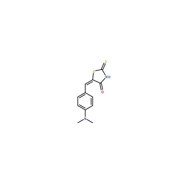 Ak Scientific 5-(4-Dimethylaminobenzylidene)rhodanine (5g), CAS 536-17-4 Z3727-5g - main