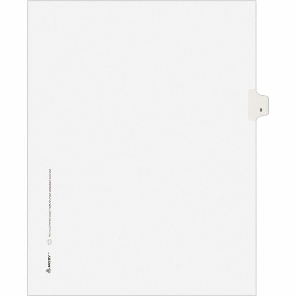 Avery Dividers, Index, Sidetab, 9 25PK AVE11919 - main
