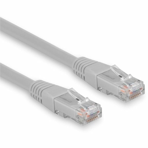 Rocstor 2 FT CAT6 ETHERNET CABLE - MOLDED -GREY Y10C804-GY - main