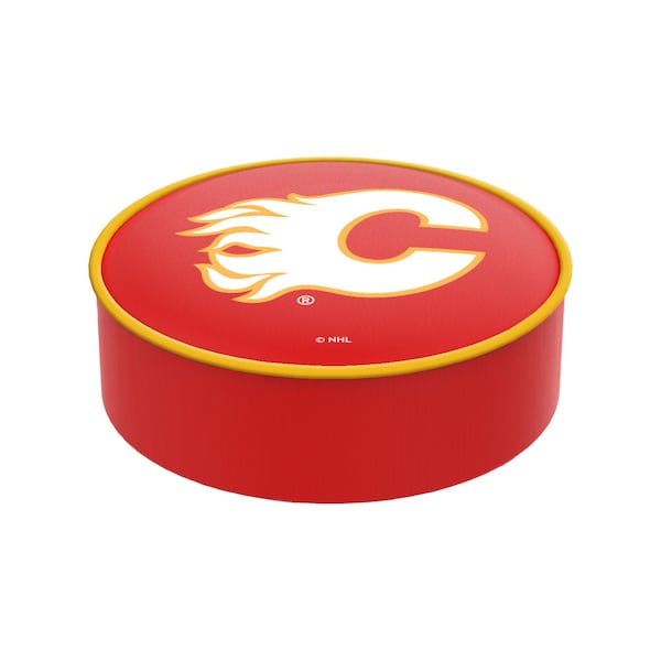 Holland Bar Stool Co Calgary Flames Seat Cover BSCCalFla - main