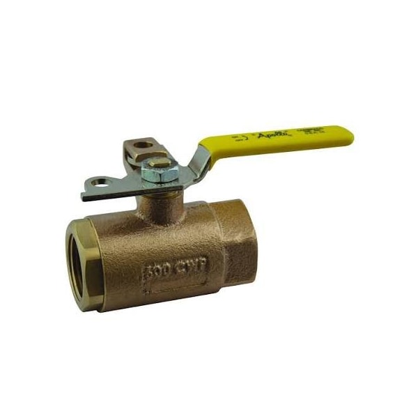 Apollo Valves Ball Valve, Size: 1-1/4in. NPT, Bronze, Pad locking 75-106-41 - main