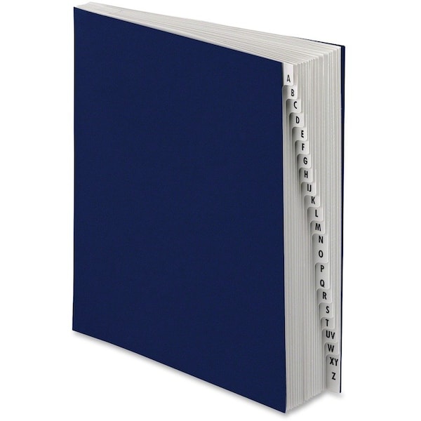 Tops Business Forms Pendaflex, Expanding Desk File, A-Z, Letter Size, Acrylic-Coated Pressboard, Dark Blue DDF3OX - main
