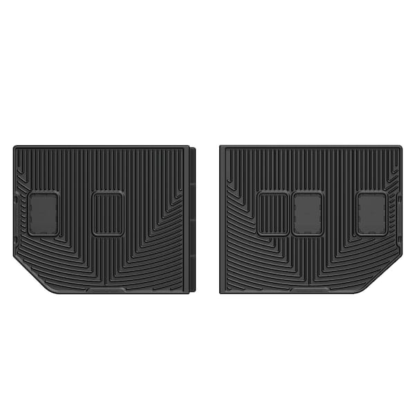 Weathertech Black, Rear All Weather Floor Mats WTXB000264 - main