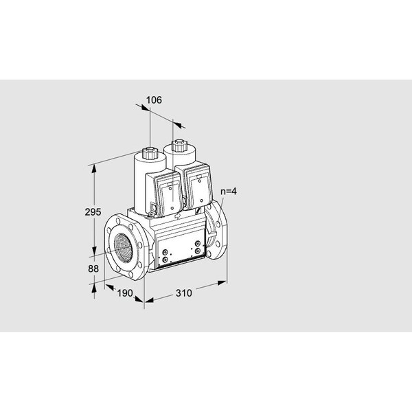 Honeywell Kromschroder VCS7T80A05NNWRB/PPPP/PPPP KS88207081 - main