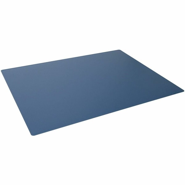 Durable Office Products Contoured Edge Desk Mat, 19.69'' x 25.59'', Dark Blue 713307 - main