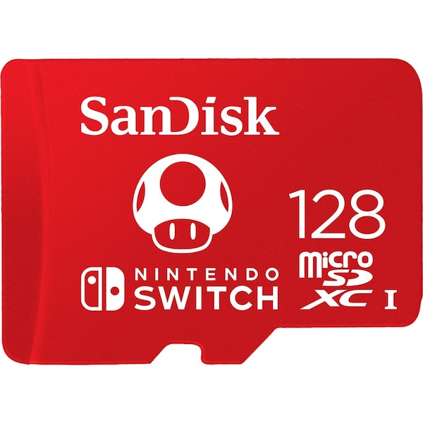 Sandisk SanDisk 128 GB microSDXC - 100 MB/s Read - Lifetime Warranty SDSQXBO128GANCZA - main