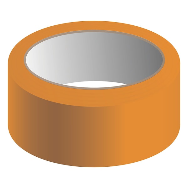 Nmc Tape, Hazard, Orange, 3"x36 Yd T239 - main