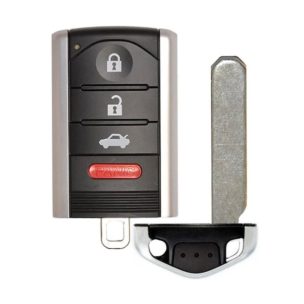 Aks Keys 2009 - 2014 Acura TL Smart Key 4B W/ Trunk Fob FCC# M3N5WY8145 - 72147-TK4-A71 / 72147-TK4-A81 RC-ACURA-10C - main