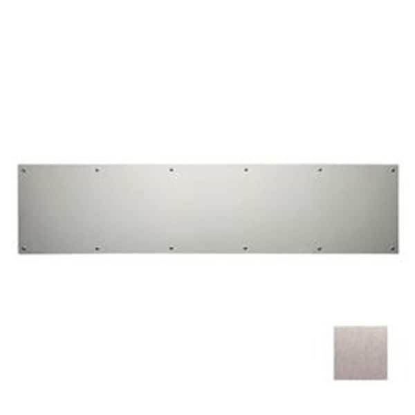 Heat Wave 90-10 X 34-619 10 x 34 in. Satin Nickel Kick Plate HE636487 - main
