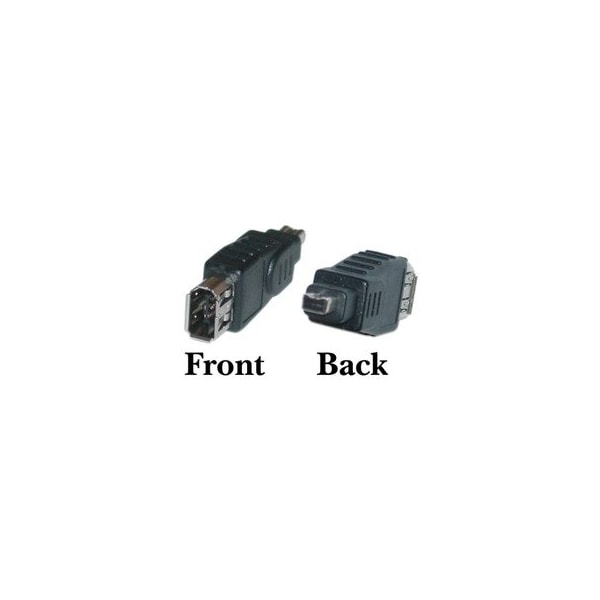 Cable Wholesale Firewire Adapter, IEEE-1394a , 6 Pin Female / 4 Pin Male 30E3-01300 - main