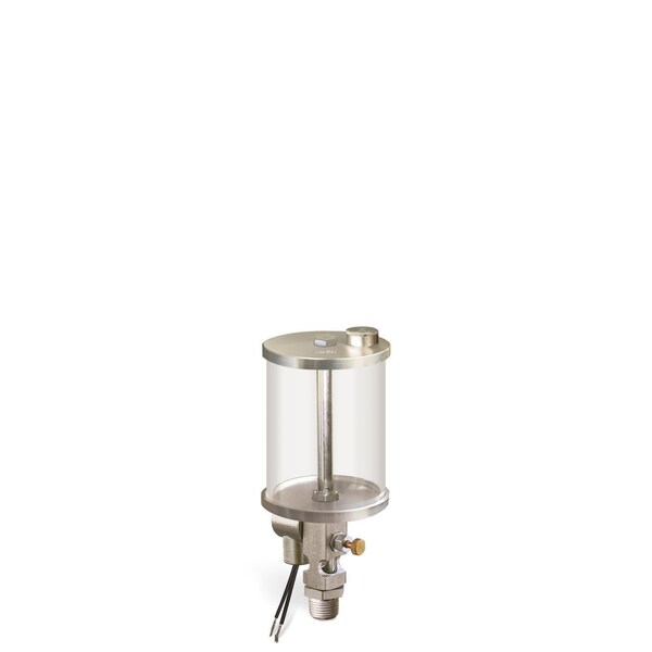 Oil-Rite Electro Oiler, 1 Pt, Acrylic, 12Vdc Solenoid Shutoff, 1/2 Male Npt, 1 Feed B1875-016A1B1S4012DW - main