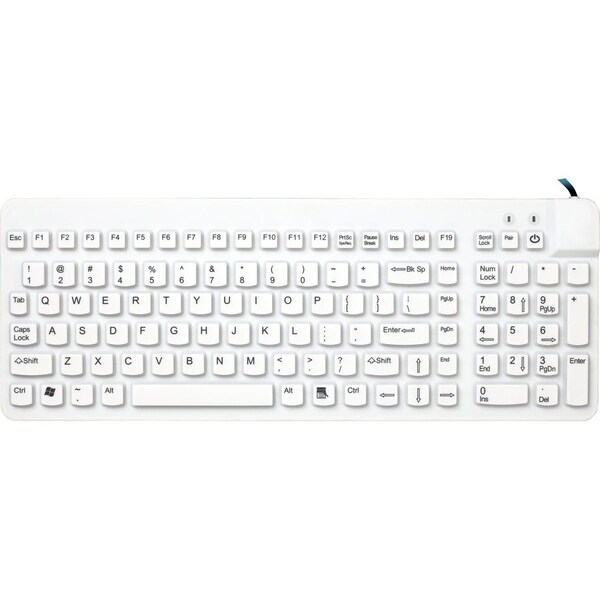 Man & Machine REALLY COOL LOW PROFILE KEYBOARD - WHITE RCLP/W5 - main