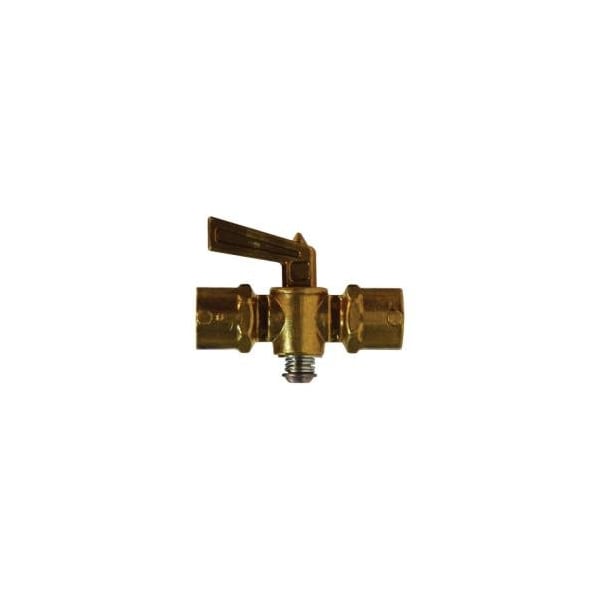 Midland Industries COCK SHUT-OFF 1/4IN FIP FGD BRS 150PSI 46152 - main