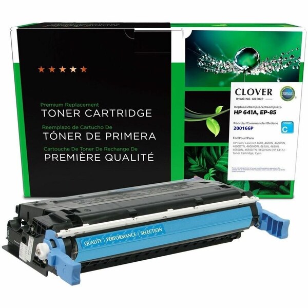 Clover Imaging Group Imaging Remanufactured Cyan Toner Cartridge 200166P - main