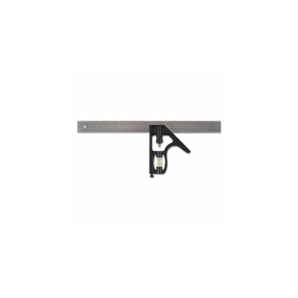Stanley Combination Square, 12 in, Inch/Metric, Die Cast Metal 680-46-028 - main