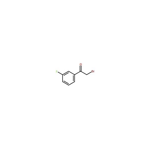 Ak Scientific 2-Bromo-1-(3-fluorophenyl)ethan-1-one (1g), CAS 53631-18-8 W6800-1g - main