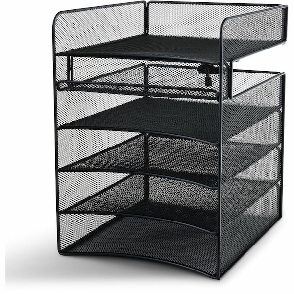 Safco Desktop Organizer, 12-21/64"D 3240BL - main