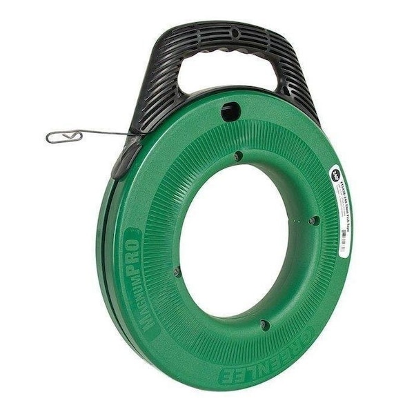 Greenlee MAGNUMPRO FISH TAPE, 1/8 IN W TAPE, 240 FT L TAPE, FLAT PROFILE, STEEL TAPE FTS438-240BP - main